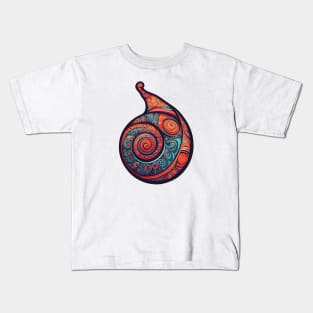 Snail Shell Kids T-Shirt